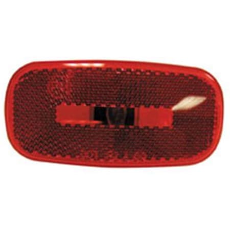 Peterson V254915R Turn Signal-Parking-Side Marker Light Lens- Red P6J-V254915R